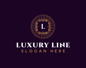 Elegant Luxury Ornament logo design