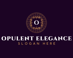 Elegant Luxury Ornament logo design