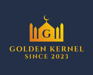 Islamic Temple Structure logo design