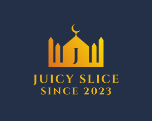 Islamic Temple Structure logo design