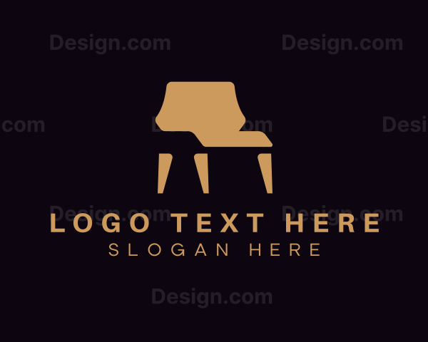 Chair Furniture Decor Logo