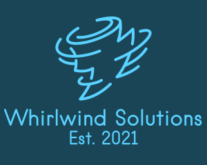 Tornado Wind Weather logo