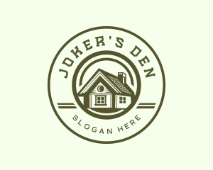 Cabin House Property logo design