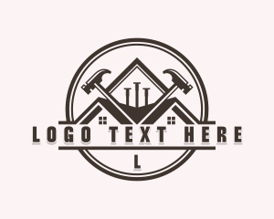 Carpentry Remodeling Repair Logo