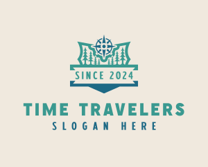 Travel Hiking Adventure logo design