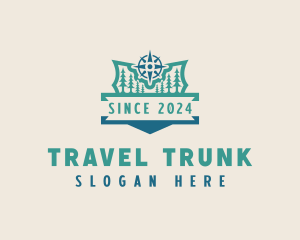 Travel Hiking Adventure logo design