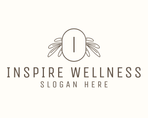 Organic Floral Wellness Spa logo design