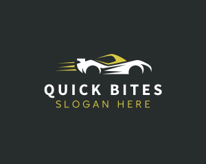 Fast Sports Car Vehicle logo design