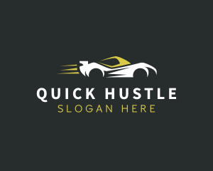 Fast Sports Car Vehicle logo design