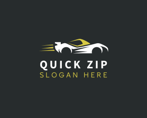 Fast Sports Car Vehicle logo design