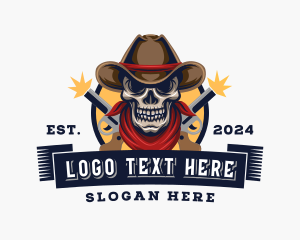 Skull Cowboy Gaming logo