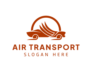 Auto Vehicle Wings logo design