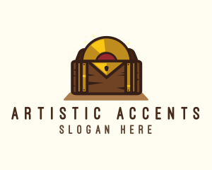 Music Treasure Chest logo design