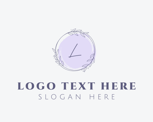 Lavender logo example 3