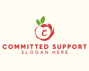 Apple Fruit Farm logo design