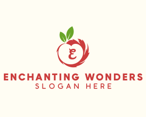 Apple Fruit Farm logo design