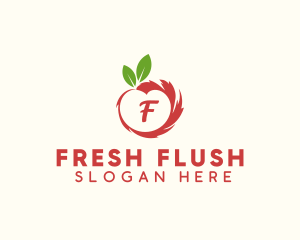 Apple Fruit Farm logo design