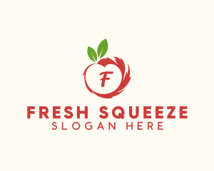 Apple Fruit Farm logo design