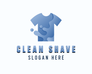 Clean Shirt Washing logo design