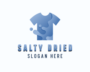 Clean Shirt Washing logo design