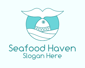 Fish Seafood Restaurant  logo design