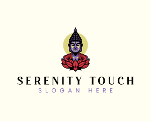  Yoga Buddhist Floral logo
