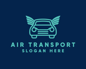 Car Wings Automobile logo design