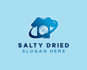 Shirt Washing Laundry logo design