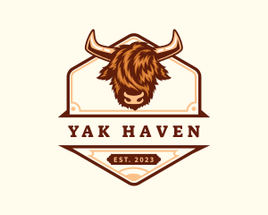 Buffalo Yak Ranch logo design