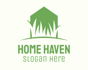 House Grass Lawn logo