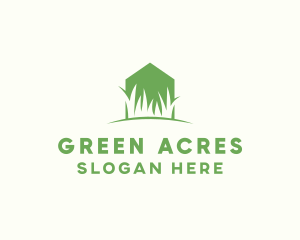 House Grass Lawn logo