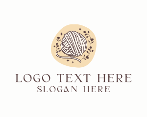 Floral Knitting Yarn logo