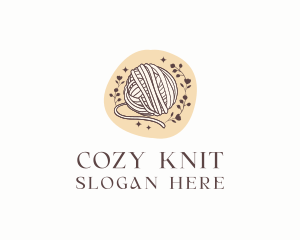 Floral Knitting Yarn logo