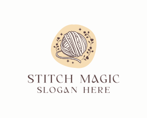 Floral Knitting Yarn logo