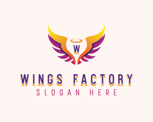 Angelic Holy Wings logo