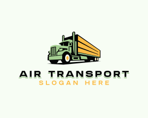 Transport Cargo Trucking logo design