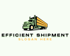 Transport Cargo Trucking logo design