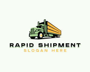 Transport Cargo Trucking logo design