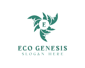 Eco Organic Wellness logo design