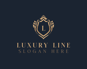 Royal Shield Luxury logo design