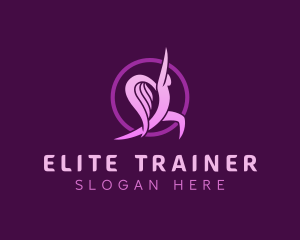 Winged Yoga Trainer logo