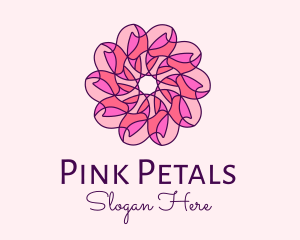 Pink Flower Pattern logo