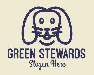 Cute Pet Dog  Logo