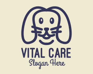 Cute Pet Dog  Logo