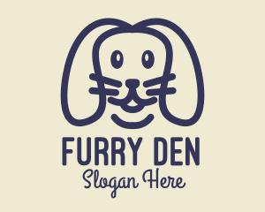 Cute Pet Dog  logo