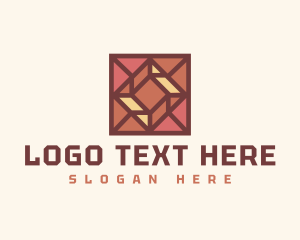 Square Pattern Wood Tile logo