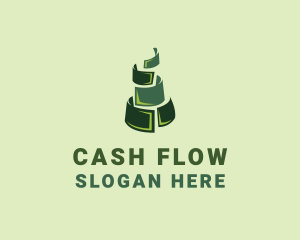 Cash Money Spiral logo design