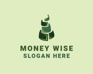 Cash Money Spiral logo design