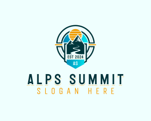 Mountain Summit Travel logo design