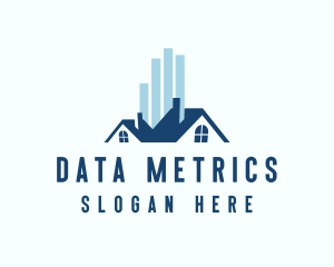 Real Estate Statistics  logo design